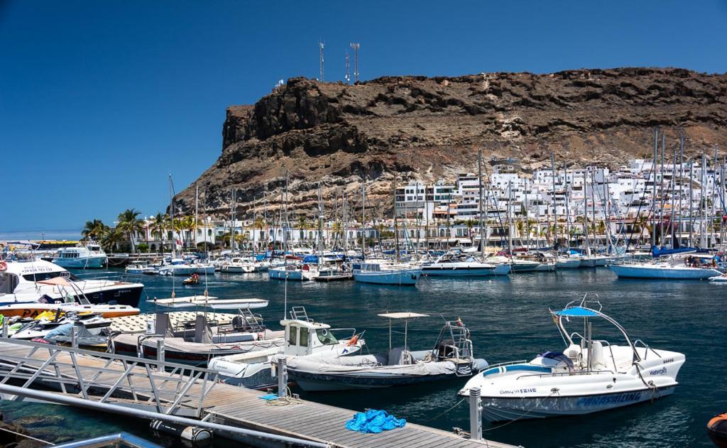 Apartmán Edificio Playa Puerto De Mogan Exteriér fotografie