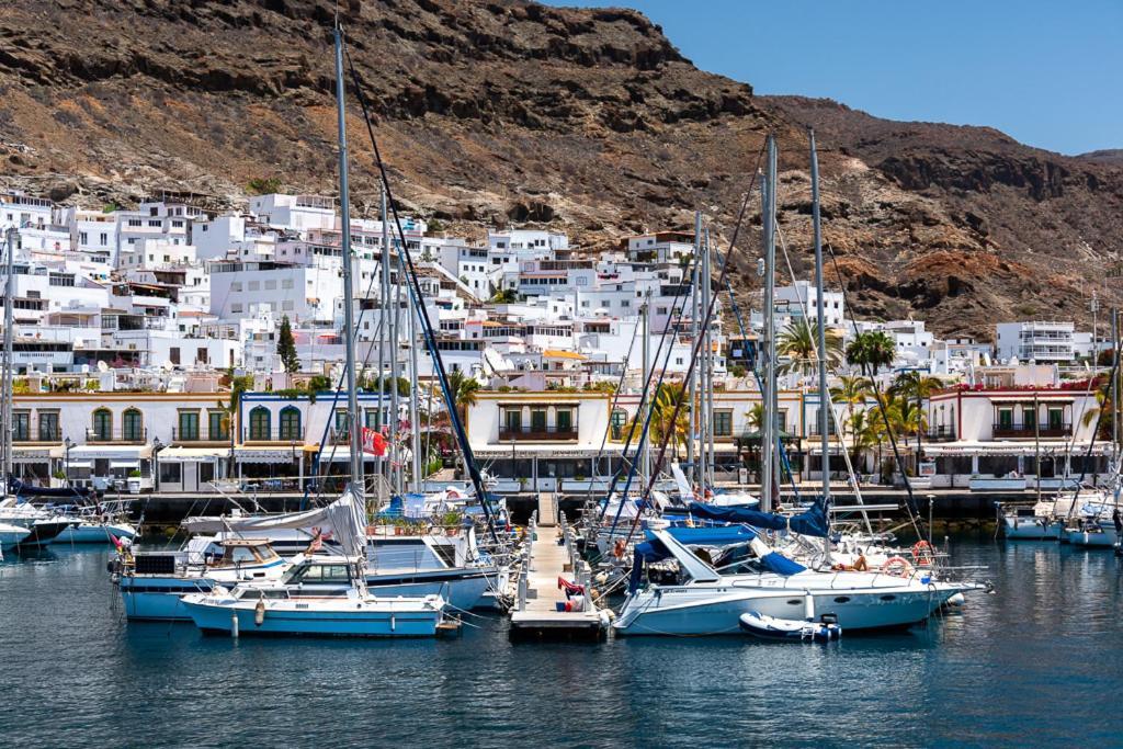 Apartmán Edificio Playa Puerto De Mogan Exteriér fotografie