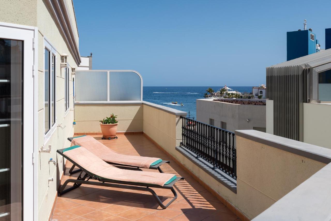 Apartmán Edificio Playa Puerto De Mogan Exteriér fotografie