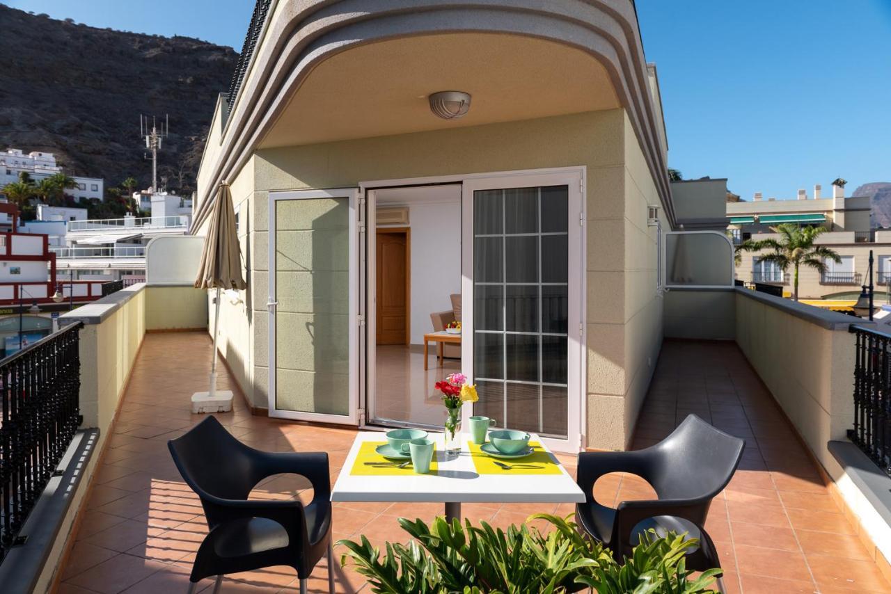 Apartmán Edificio Playa Puerto De Mogan Exteriér fotografie