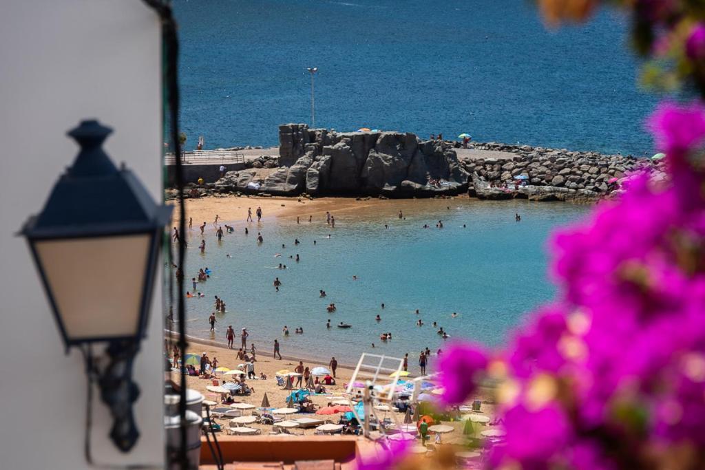 Apartmán Edificio Playa Puerto De Mogan Exteriér fotografie
