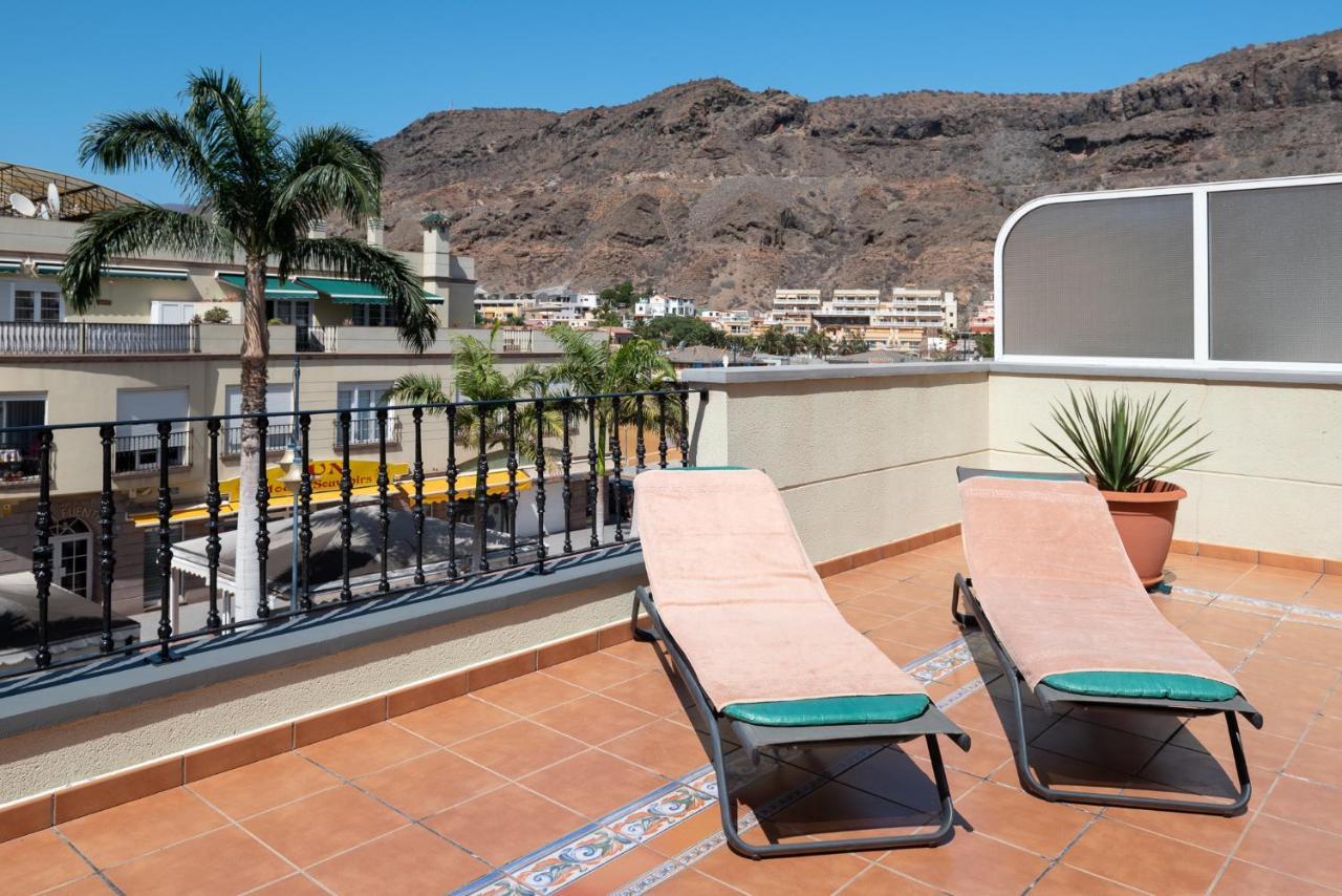 Apartmán Edificio Playa Puerto De Mogan Exteriér fotografie