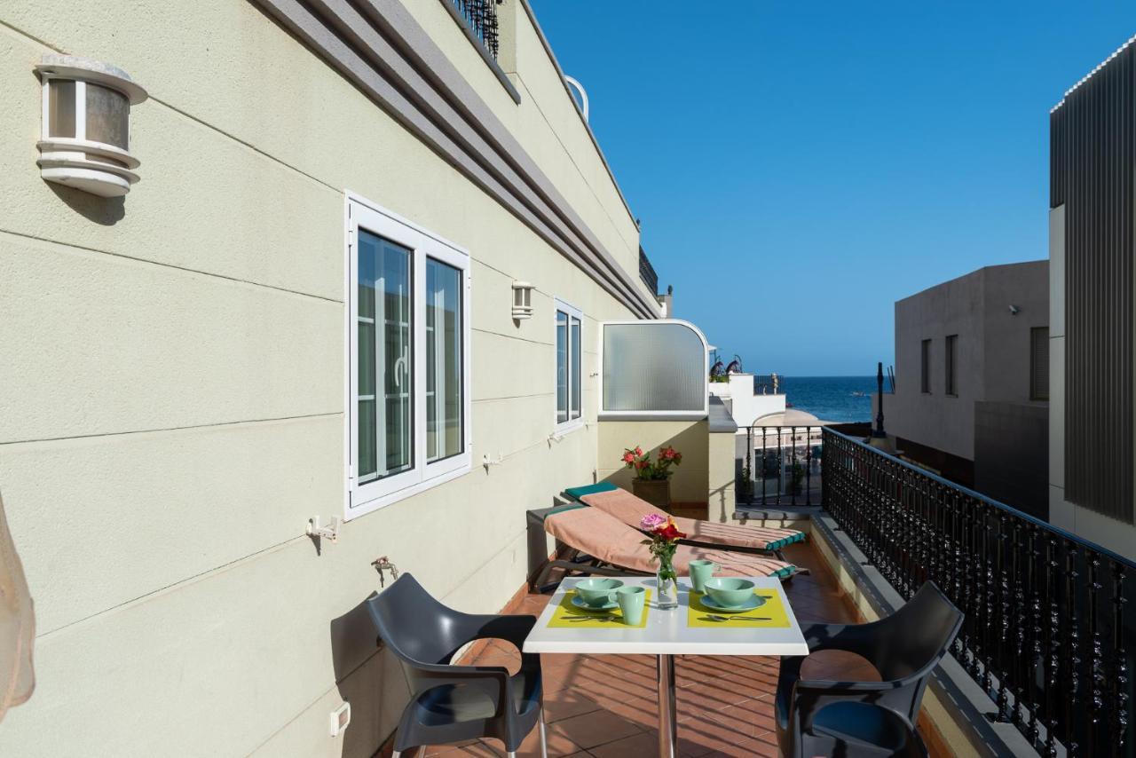 Apartmán Edificio Playa Puerto De Mogan Exteriér fotografie