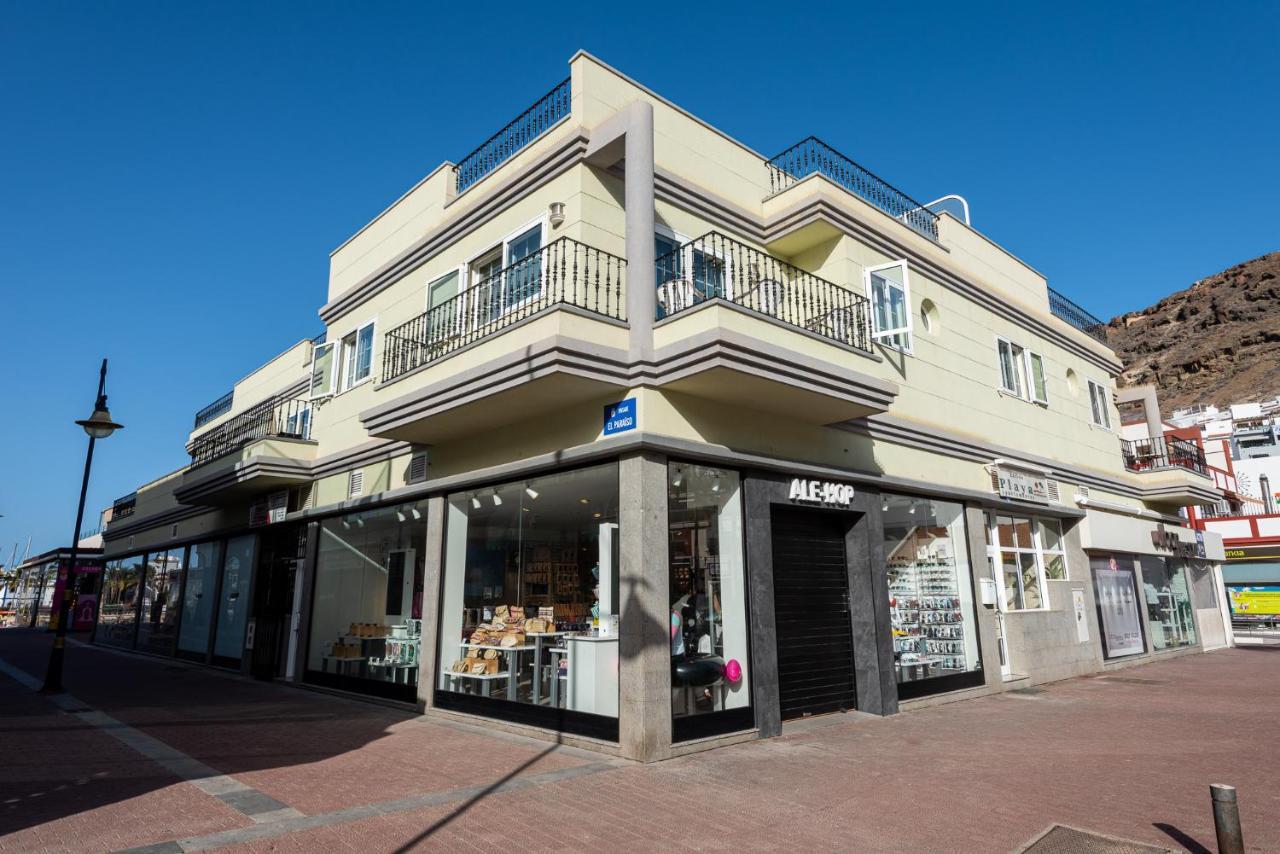 Apartmán Edificio Playa Puerto De Mogan Exteriér fotografie