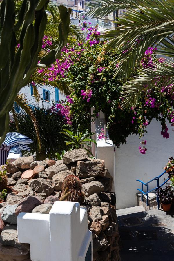 Apartmán Edificio Playa Puerto De Mogan Exteriér fotografie