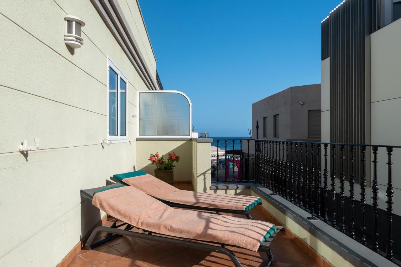 Apartmán Edificio Playa Puerto De Mogan Exteriér fotografie