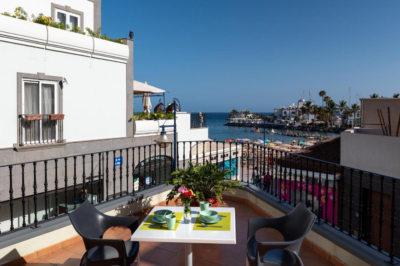 Apartmán Edificio Playa Puerto De Mogan Exteriér fotografie