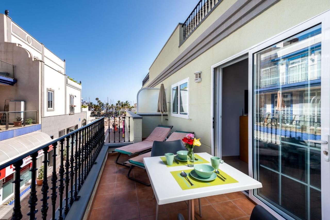 Apartmán Edificio Playa Puerto De Mogan Exteriér fotografie