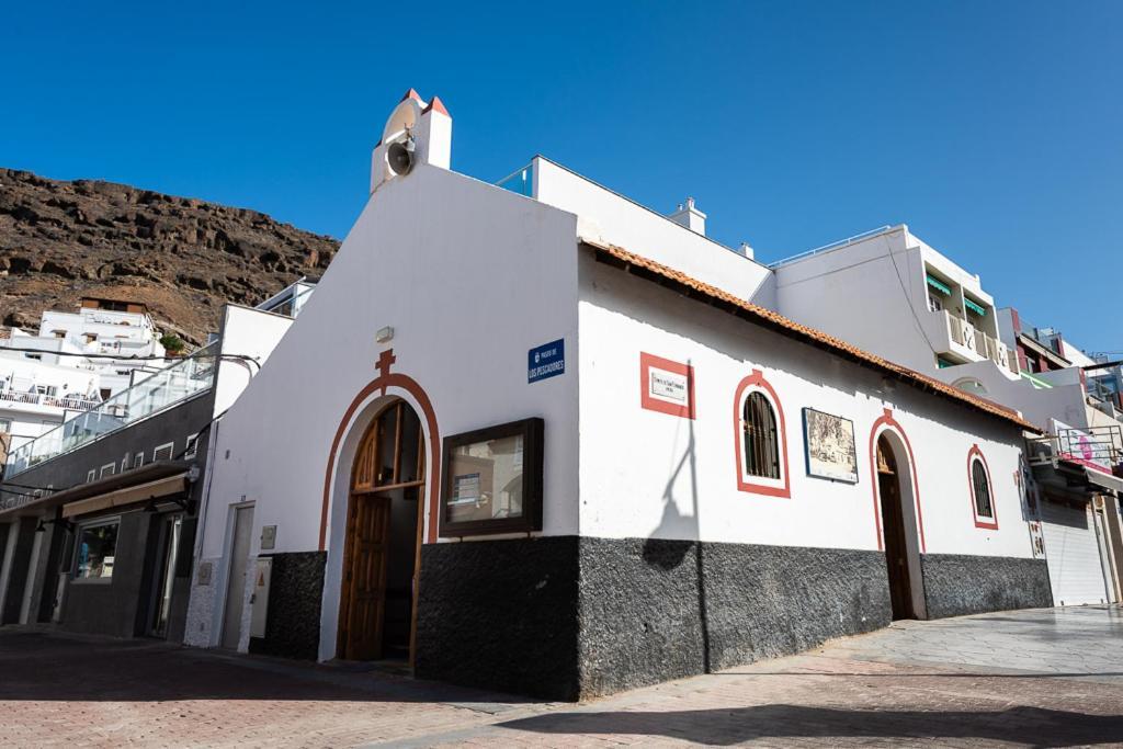 Apartmán Edificio Playa Puerto De Mogan Exteriér fotografie